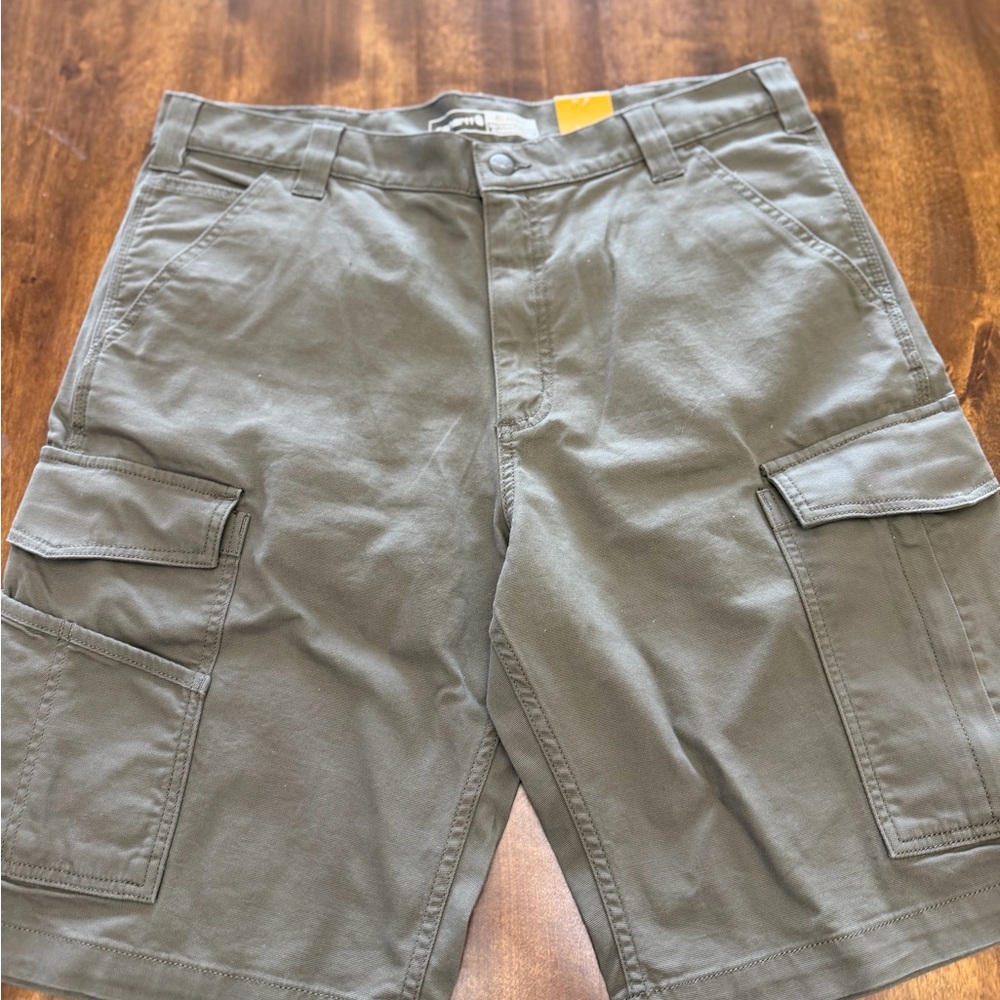 Men’s Carhartt Cargo Short Relaxed Fit Olive Green 36